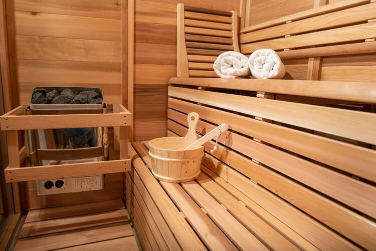 Pure Cube Sauna Indoor
