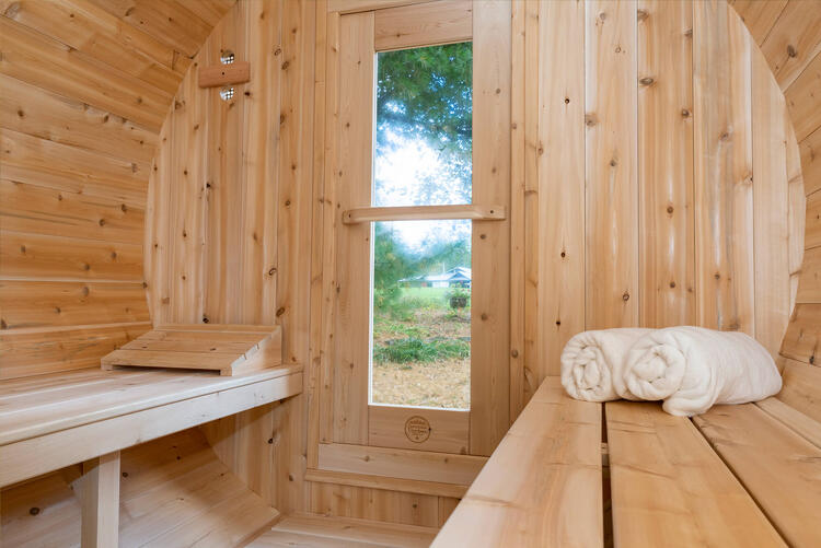 Canadian Timber White Cedar sauna