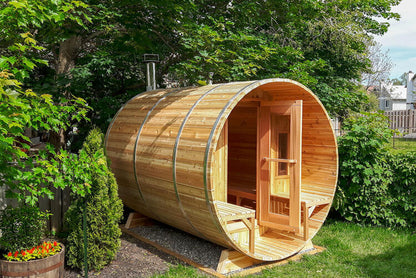 Red Cedar Barrel Saunas