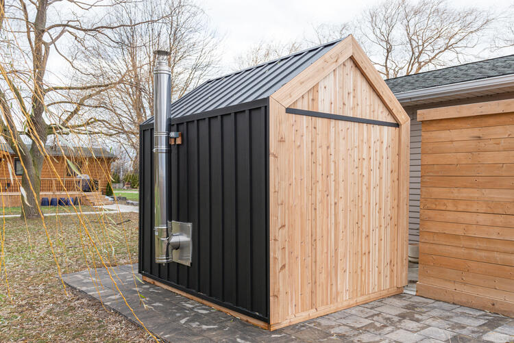 Hudson Outdoor Sauna