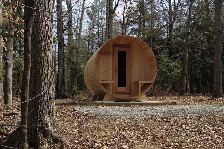 Red Cedar Barrel Saunas