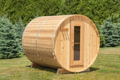 Red Cedar Barrel Saunas