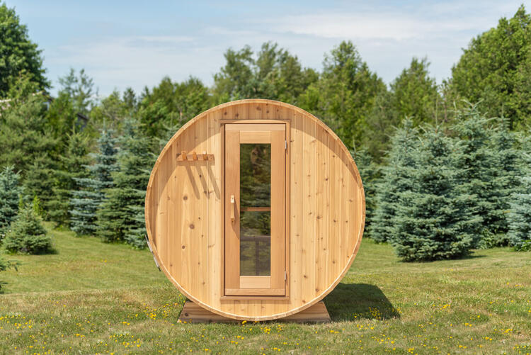 Red Cedar Barrel Saunas