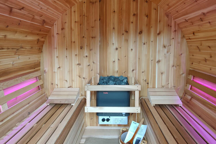 Red Cedar Barrel Saunas