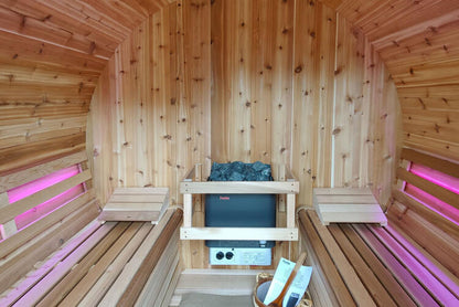 Red Cedar Barrel Saunas