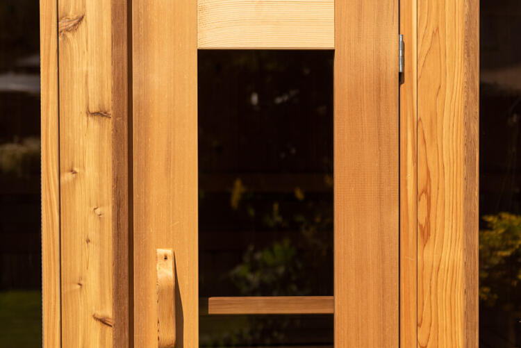 Luna Sauna Red Cedar Clear