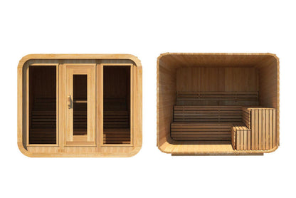 Luna Sauna Red Cedar Clear