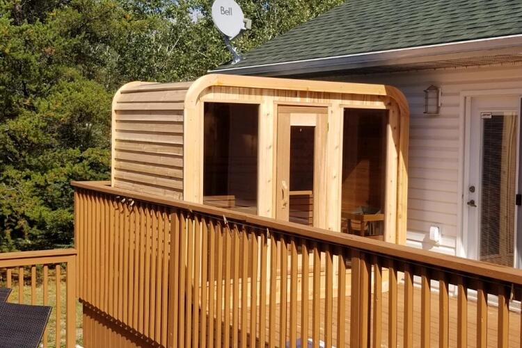 Outdoor Luna Saunas