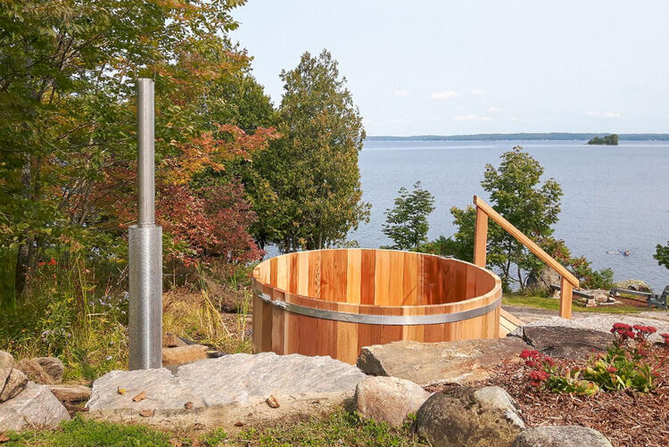 The Original Red Cedar Hot Tub