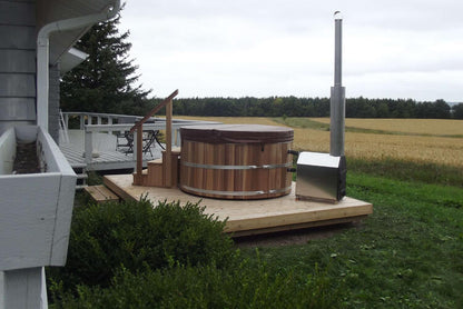 The Original Red Cedar Hot Tub