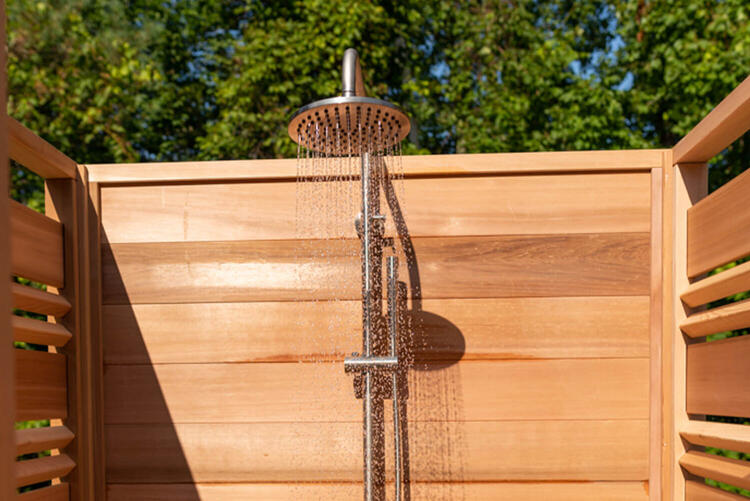 Outdoor Cloudburst Shower feature image two