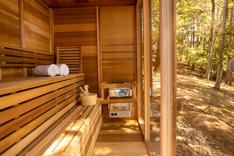 Pure Cube Outdoor Sauna