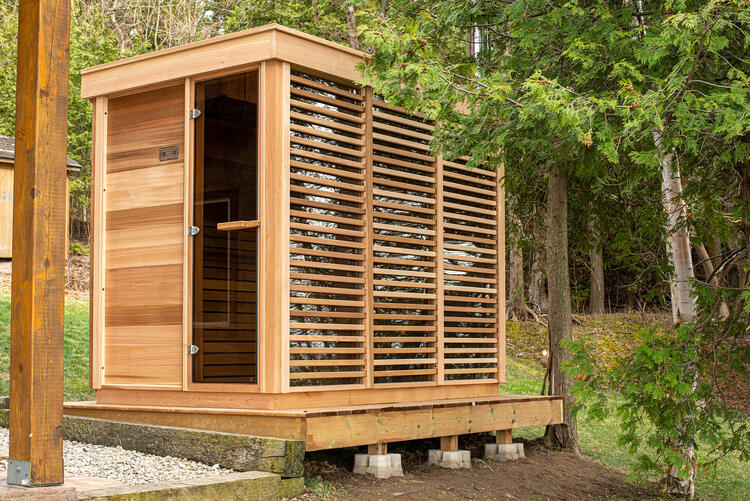 Pure Cube Outdoor Sauna