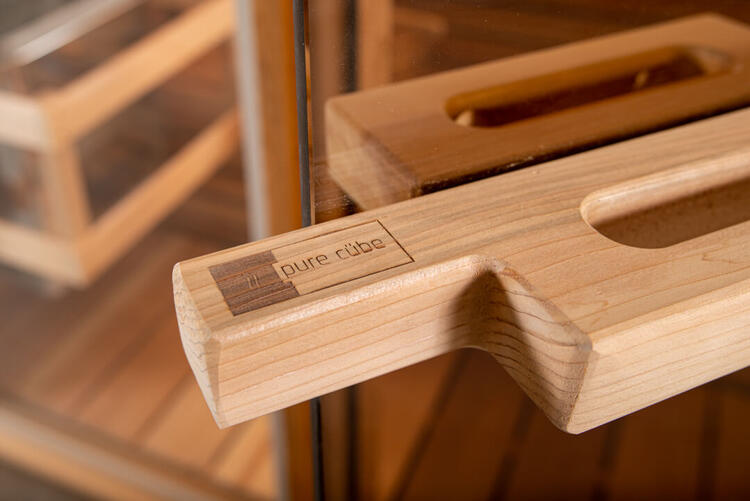 Pure Cube Sauna Indoor feature image one