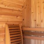 Luna Sauna Red Cedar Clear feature image two