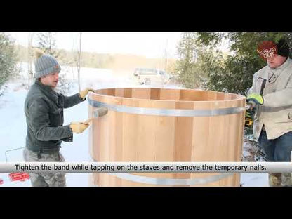 The Original Red Cedar Hot Tub